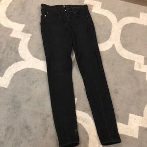 7 For All Mankind Black Jeans✨✨